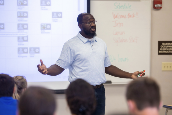 Conrad Davis classroom